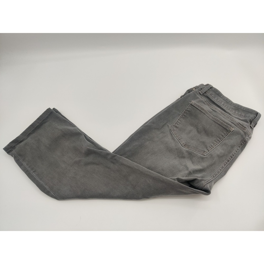 Talbots Signature Ankle Jeans Womens 14‎ Grey Slim Straight Denim Pants
